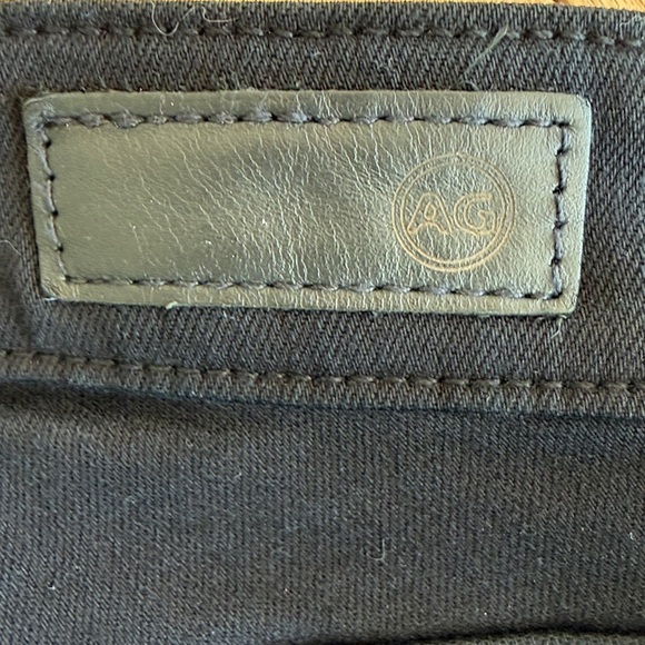 AG Adriano Goldschmied Black Straight Leg Jeans - Picture 5 of 5